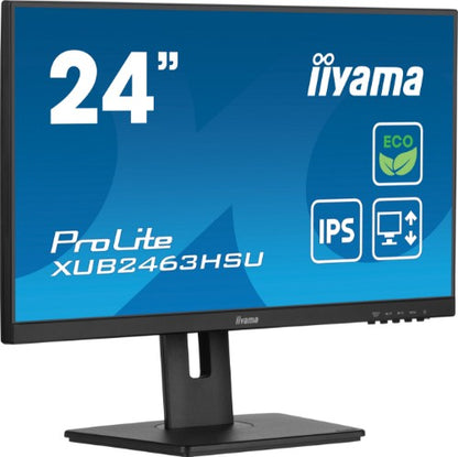 iiyama ProLite XUB2463HSU-B1 computer monitor 60.5 cm (23.8") 1920 x 1080 pixels Full HD LED Black