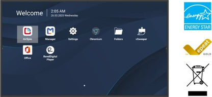 Viewsonic 43" 4K Professional Commercial Display with ProAV Integration