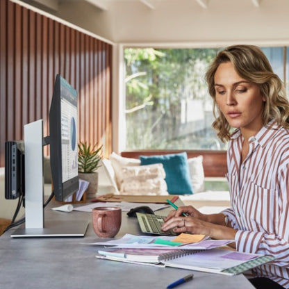 HP Elite Mini 800 G9 Intel® Core™ i5 i5-14500T 8 GB DDR5-SDRAM 256 GB SSD Windows 11 Pro Mini PC Black