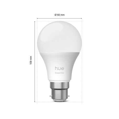 Philips Hue Essential WCA 806 A60 B22 2kit UK