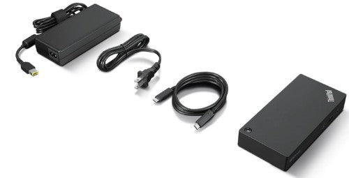 Lenovo 40B20135IT laptop dock/port replicator Wired USB 3.2 Gen 1 (3.1 Gen 1) Type-A + Type-C Black