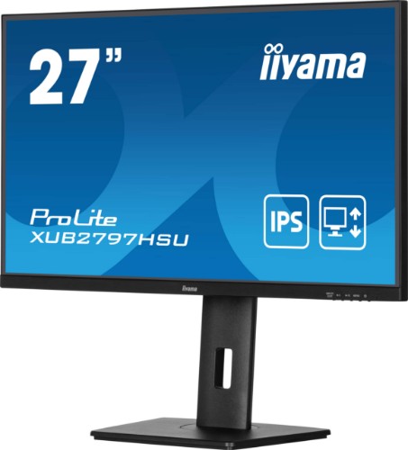 iiyama ProLite XUB2797HSU-B2 computer monitor 68.6 cm (27") 1920 x 1080 pixels Full HD LED Black