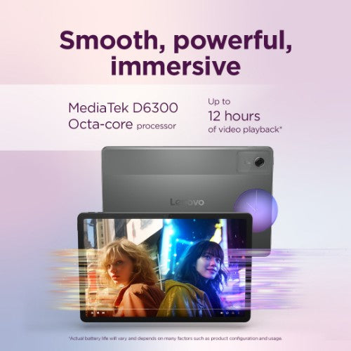 Lenovo Idea Tab Mediatek 128 GB 27.9 cm (11") 8 GB Wi-Fi 5 (802.11ac) Android 15 Grey