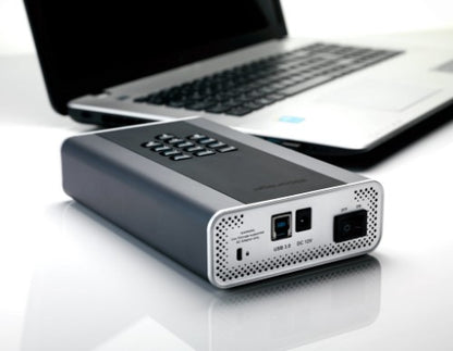 iStorage diskAshur DT² HDD 4TB | Secure Portable Desktop Drive |FIPS 140-2 Level 2, NCSC CPA, NLNCSA BSPA & NATO Restricted | AES-XTS 256-bit Hardware Encryption | Common Criteria EAL5+ (Hardware Certified) | PIN protected | OS & Platform Independent |GDP