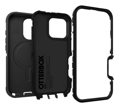 OtterBox Defender Series for MagSafe for iPhone 16 Pro, Black