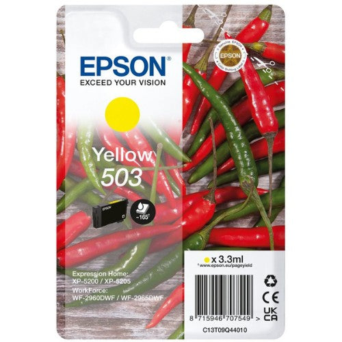Epson C13T09Q44010/503 Ink cartridge yellow, 165 pages 3,3ml for Epson XP-5200