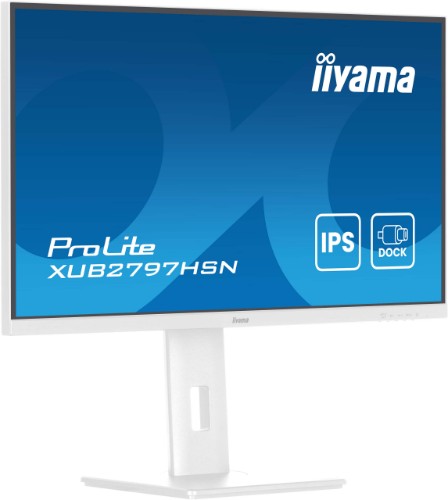 iiyama ProLite XUB2797HSN-W2 computer monitor 68.6 cm (27") 1920 x 1080 pixels Full HD LED White