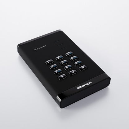 iStorage diskAshur³ 2TB Black | Secure Portable Hard Drive | | FIPS 140-3 Level 3 Complaint |Common Criteria EAL 5+ | PIN protected | AES-XTS 256-bit hardware encryption | GDPR, TAA Compliant | Dust/Water Resistant |
