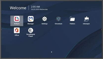 Viewsonic 65" 4K Commercial Display with ProAV Integration