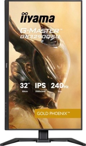 iiyama G-MASTER GB3290QSU-B1 computer monitor 80 cm (31.5") 2560 x 1440 pixels Quad HD LED Black