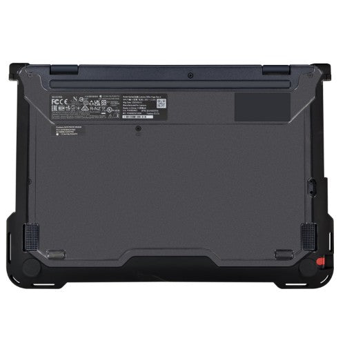 Techair TACHS006 Protective Hard Shell case for Lenovo 100e/100w/300e/300w 4th Gen Chromebook, 11.6 black/clear