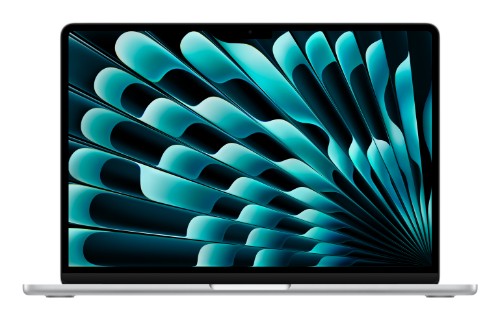 Apple MacBook Air 13-inch : M4 chip with 10-core CPU and 10-core GPU, 16GB, 512GB SSD - Silver
