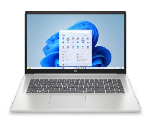 HP 17-cp2008na AMD Ryzen™ 5 7520U Laptop 43.9 cm (17.3") Full HD 8 GB LPDDR5-SDRAM 512 GB SSD Wi-Fi 6 (802.11ax) Windows 11 Home Silver