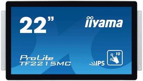 iiyama ProLite TF2215MC-B2 computer monitor 54.6 cm (21.5") 1920 x 1080 pixels Full HD LED Touchscreen Multi-user Black