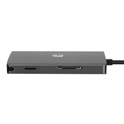 Adesso AUH-4030 notebook dock/port replicator USB 3.2 Gen 1 (3.1 Gen 1) Type-C Grey