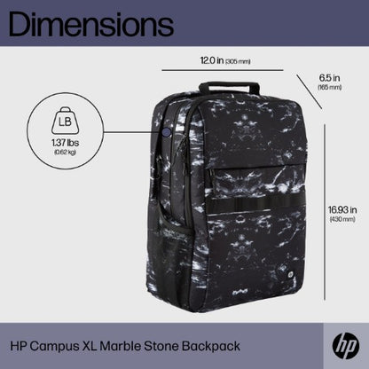HP Campus XL Marble Stone Backpack