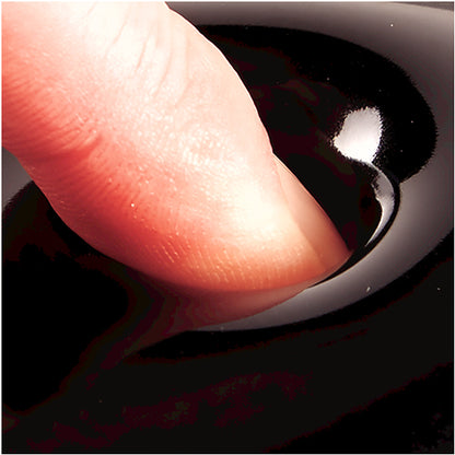 Fellowes Mouse Mat Wrist Support - Crystals Gel Mouse Pad with Non Slip Rubber Base - Ergonomic Mouse Mat for Computer, Laptop, Home Office Use - Compatible with Laser and Optical Mice - Black