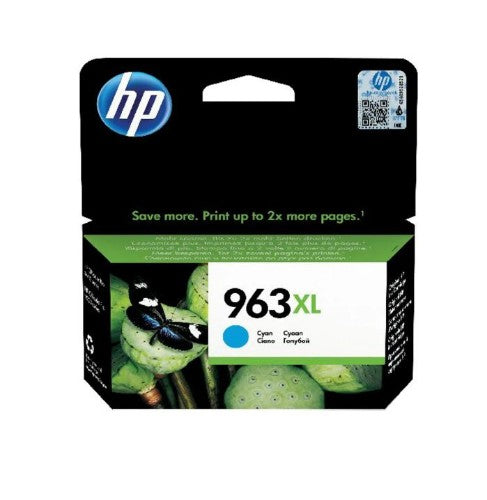 HP 3JA27AE/963XL Ink cartridge cyan high-capacity, 1.6K pages 22.77ml for HP OJ Pro 9010/e/9020/9020 e
