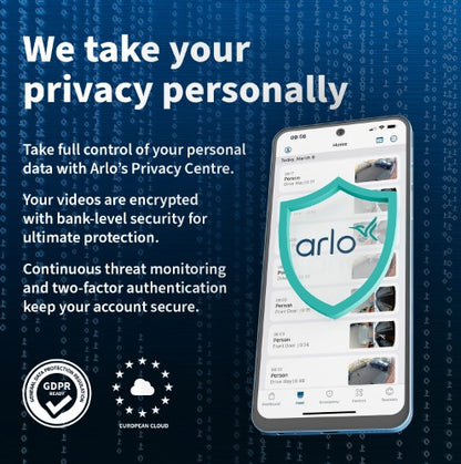 Arlo Essential 3 XL 2K Security Camera 3-cam