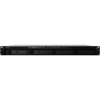 Synology RX418 disk array Rack (1U) Black, Grey