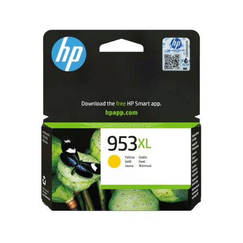 HP F6U18AE/953XL Ink cartridge yellow high-capacity, 1.45K pages 18ml for HP OfficeJet Pro 7700/8210/8710