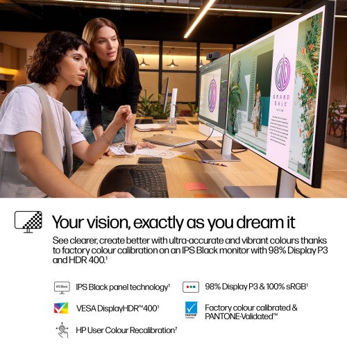 HP Series 7 Pro 27 inch QHD Monitor - 727pq PVC Free