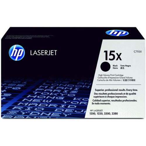 HP C7115X/15X Toner cartridge black, 3.5K pages ISO/IEC 19752 for Canon LBP-25/HP LaserJet 1200