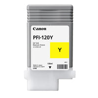 Canon 2888C001/PFI-120Y Ink cartridge yellow 130ml for Canon IPF GP-200/TM-200/TM-255
