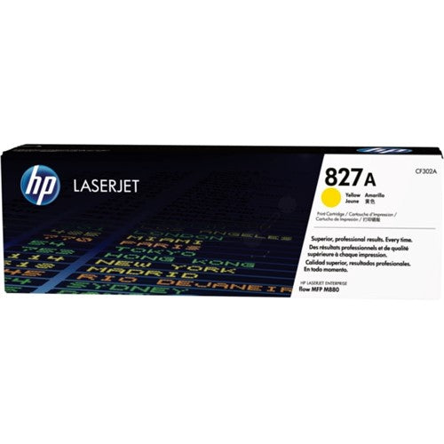 HP CF302A/827A Toner yellow, 32K pages ISO/IEC 19798 for HP Color LaserJet M 880
