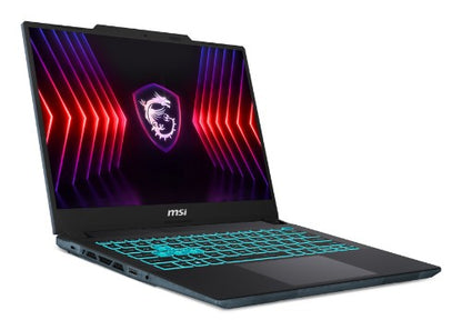 MSI Cyborg 14 A13V Intel® Core™ i7 i7-13620H Laptop 35.6 cm (14") Full HD+ 16 GB DDR5-SDRAM 512 GB SSD NVIDIA GeForce RTX 4060 Wi-Fi 6E (802.11ax) Windows 11 Home Black