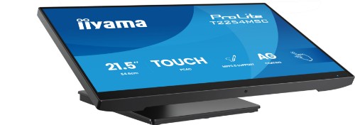 iiyama T2254MSC-B2AG computer monitor 54.6 cm (21.5") 1920 x 1080 pixels Full HD LED Touchscreen Black