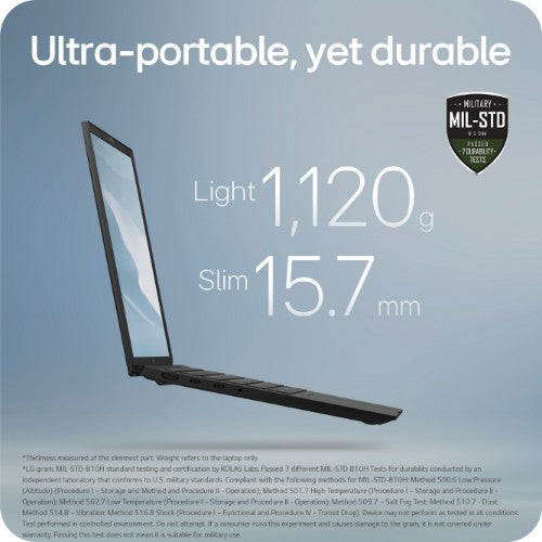 LG Gram 14Z90T-G 14" Hybrid AI Laptop - Intel® Core™ Ultra 7 255H, 512GB SSD, 16 GB RAM - Black - [2025]