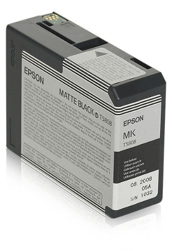 Epson C13T58080N/T5808 Ink cartridge black matt 80ml for Epson Stylus Pro 3800/3880