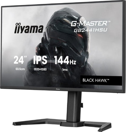 iiyama G-MASTER GB2441HSU-B1 computer monitor 60.5 cm (23.8") 1920 x 1080 pixels Full HD LED Black
