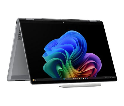 HP OmniBook X Flip 16-ar0007na Copilot+ PC AMD Ryzen AI 7 350 Hybrid (2-in-1) 40.6 cm (16") Touchscreen 3K 16 GB LPDDR5x-SDRAM 1 TB SSD Wi-Fi 7 (802.11be) Windows 11 Home Silver