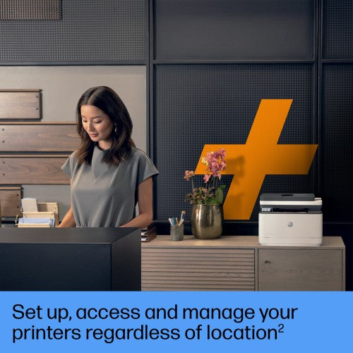 HP LaserJet Pro 3102fdw Wireless Multifunction Black and white Printer, Copier, Scanner; Duplex