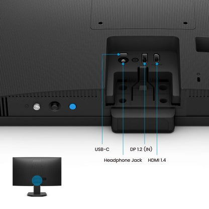 BenQ GW2490C computer monitor 60.5 cm (23.8") 1920 x 1080 pixels Full HD Black