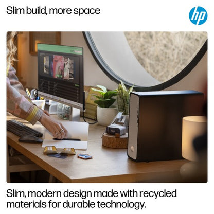 HP OmniDesk Slim S03-0006na Intel® Core™ i7 i7-14700 16 GB DDR5-SDRAM 1 TB SSD Windows 11 Home Tower PC Silver