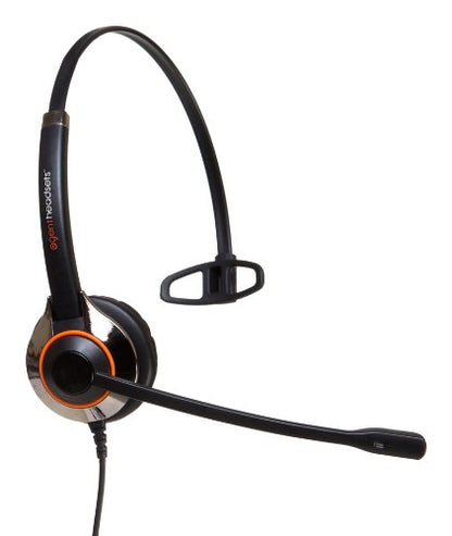 Agent 750 Plus Headset Wired Head-band Office/Call center Black