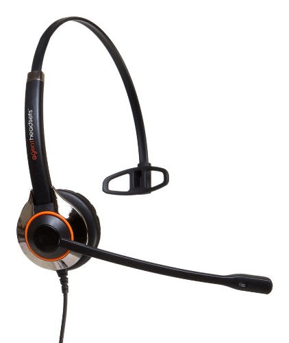Agent 750 Plus Headset Wired Head-band Office/Call center Black