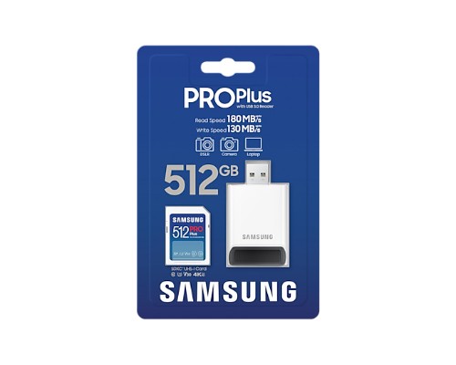 Samsung PRO Plus MB-SD512SB/WW memory card 512 GB SDXC UHS-I