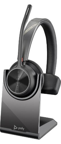 HP Poly Voyager 4310 USB-C Headset +BT700 dongle +Charging Stand