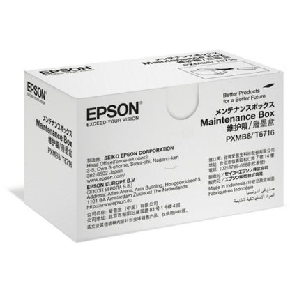 Epson C13T671600/T6716 Ink waste box, 50K pages 19.9ml for Epson WF-C 5210/529R/5290/M 5299