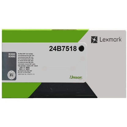 Lexmark 24B7518 Toner-kit black, 25K pages ISO/IEC 19752 for Lexmark XC 4342