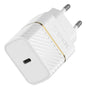 OtterBox EU Wall Charger 20W - 1X USB-C 20W USB-PD, Cloud Dust White