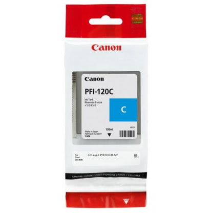 Canon 2886C001/PFI-120C Ink cartridge cyan 130ml for Canon IPF GP-200/TM-200/TM-255