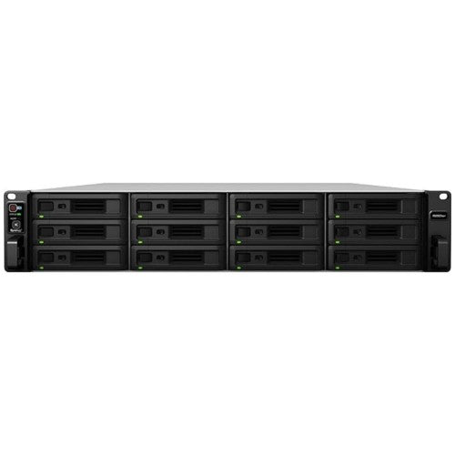 Synology RackStation RS3621XS+ NAS/storage server Rack (2U) Ethernet LAN Black D-1541