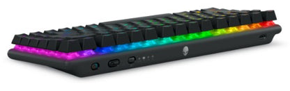 Alienware Pro Wireless Gaming keyboard USB + RF Wireless + Bluetooth Black