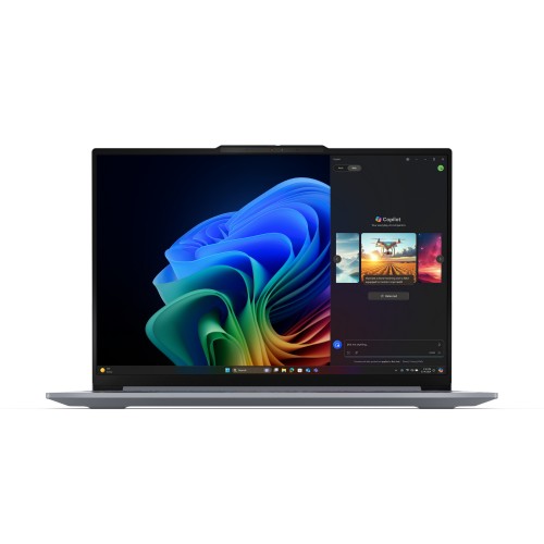 Lenovo ThinkBook 16 G7 QOY Copilot+ PC Qualcomm Snapdragon X1P-42-100 Laptop 40.6 cm (16") WUXGA 16 GB LPDDR5x-SDRAM 512 GB SSD Wi-Fi 7 (802.11be) Windows 11 Pro UK English Grey