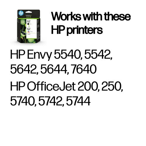HP N9J71AE/62 Printhead cartridge multi pack black + color 200pg + 165pg Pack=2 for HP Envy 5640